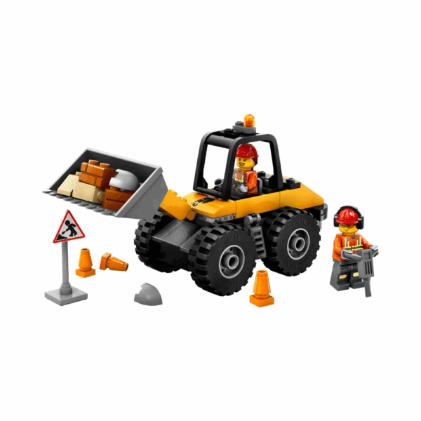 LEGO City Yellow Construction Wheel Loader 60450