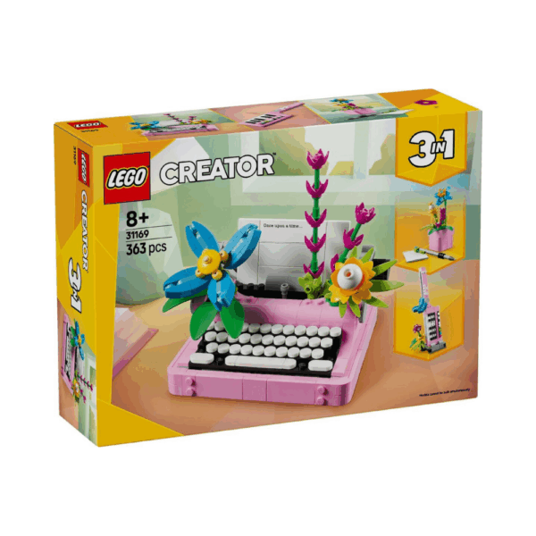 LEGO Creator 3-in-1 Typewriter with Flowers 31169