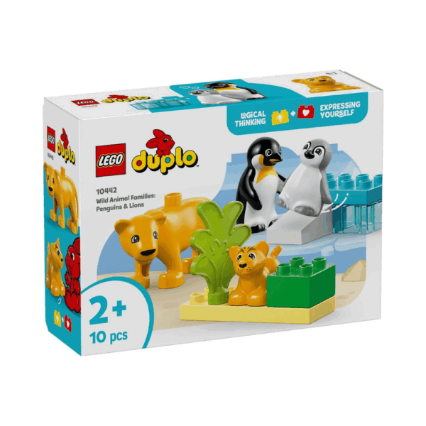 LEGO Duplo Wild Animal Families: Penguins & Lions 10442