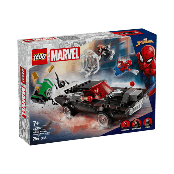 LEGO Marvel Spider-Man vs. Venom Muscle Car 76309
