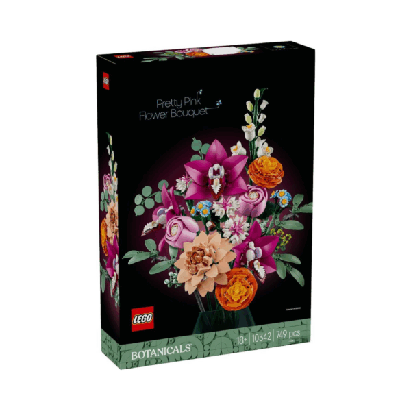 LEGO Pretty Pink Flower Bouquet 10342