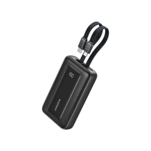 Anker Zolo Power Bank 20000mAh 30W with Built-in USB-C and Lightning Cables A1681