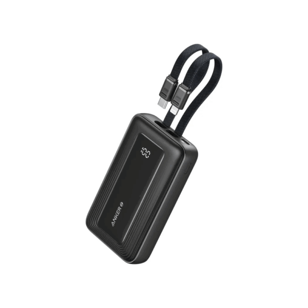 Anker Zolo Power Bank 20000mAh 30W with Built-in USB-C and Lightning Cables A1681