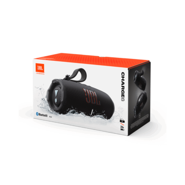 JBL Charge 6 Portable waterproof speaker (Black)