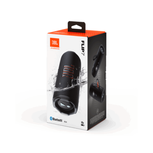 JBL Flip 7 Portable waterproof speaker (Black)