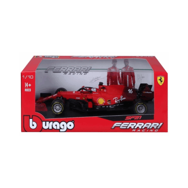 Bburago 1:18 2021 Ferrari SF21 CHARLES LECLERC #16 18-16809