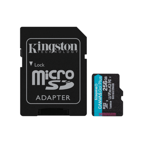 Kingston CANVAS Go Plus 256GB MicroSD Card