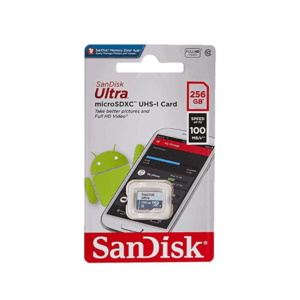 SanDisk Ultra microSD card 100MB/s without adapter 256GB