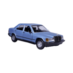 Bburago 1/24 1987 Mercedes-Benz 190E (Blue)