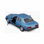 Bburago 124 1987 Mercedes-Benz 190E (Blue)-2