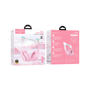 HOCO W42 Cats Ears Wireless Headphones (Cherry Blossom)