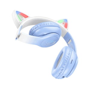 HOCO W42 Cats Ears Wireless Headphones (Crystal Blue)