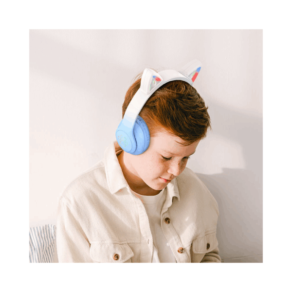 HOCO W42 Cats Ears Wireless Headphones (Crystal Blue)