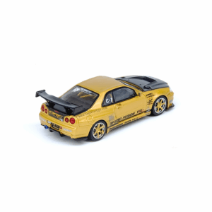INNO64 Nissan Skyline GT-R (R34) Top Secret Gold IN64-R34TS-GOLD