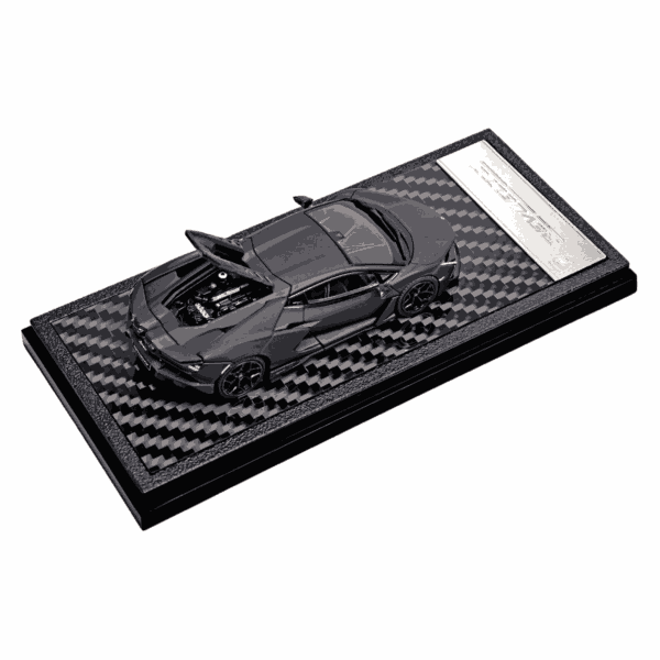 LCD 1/64 Lamborghini Revuelto (Black color)