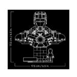 LEGO MARVEL Iron Man MK4 Bust 76327-4