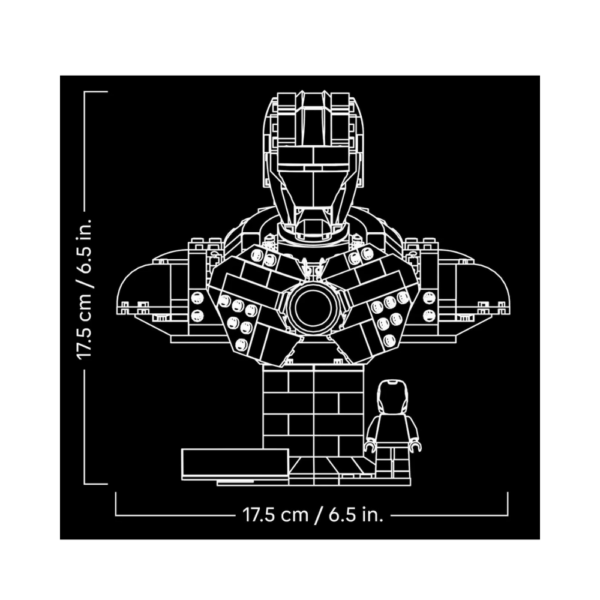 LEGO MARVEL Iron Man MK4 Bust 76327