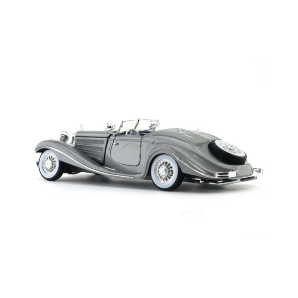 Maisto 1:18 Mercedes Benz 500K Special Roadster 1936 (Silver)