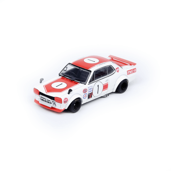 INNO64 NISSAN SKYLINE 2000 GT-R KPGC10 #1 Takahashi Kunimitsu Fuji Masters 250Km 1971 IN64-KPGC10-FM1971