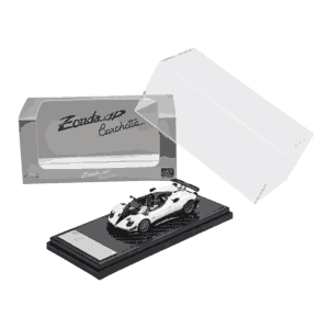 LCD 1/64 Pagani Zonda HP Barchetta (White color)