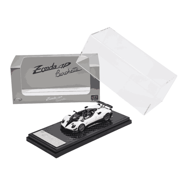 LCD 1/64 Pagani Zonda HP Barchetta (White color)
