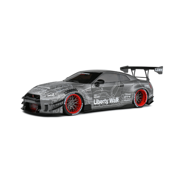 Solido 1:18 Nissan GT-R (R35) W/ Liberty Walk Body Kit 2.0 (Catalogue Design) 2020