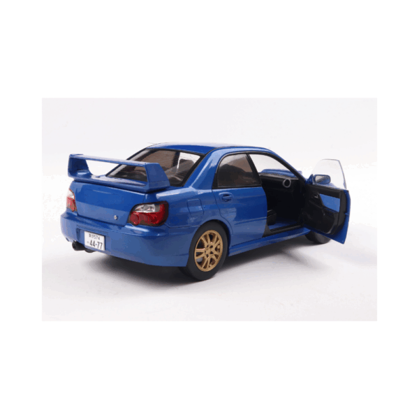 Solido 1:18 Subaru IMPREZA WRX STI (Sonic Blue) 2003