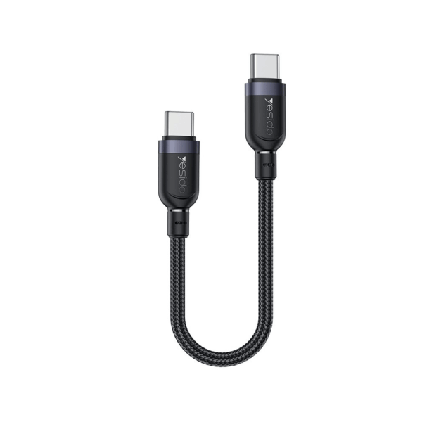 Yesido CA188 30CM PD 60W Fast Charging Type-C To Type-C
