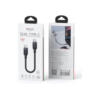Yesido CA188 30CM PD 60W Fast Charging Type-C To Type-C