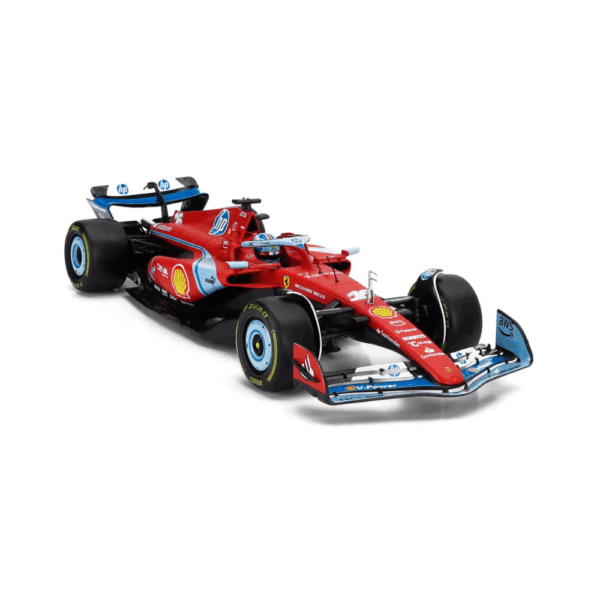 Bburago 1/18 F1 Model Car SF-24 Team Scuderia Ferrari #16 3rd MIAMI GP 2024 CHARLES LECLERC 18-16815-L-MIAMI