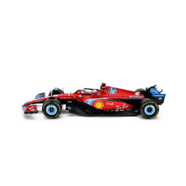 Bburago 1/18 F1 Model Car SF-24 Team Scuderia Ferrari #16 3rd MIAMI GP 2024 CHARLES LECLERC 18-16815-L-MIAMI