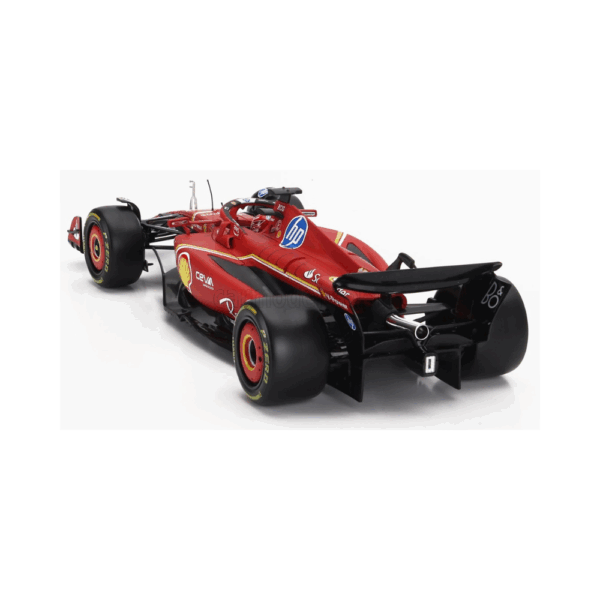 Bburago 1/18 F1 Model Car SF-24 Team Scuderia Ferrari #16 Season 2024 Charles Leclerc 18-16815-L