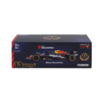 Bburago 124 F1 Model Car Red Bull RB19 2023 #1 MAX VERSTAPPEN With Pilot and Showcase 18-28030-V-MIAMI-5