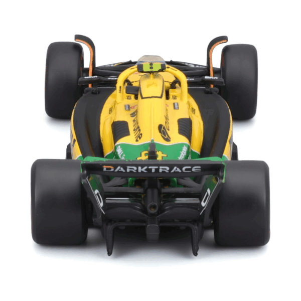 Bburago 1/43 F1 Model Car (Premium Version) McLAREN MCL38 2024 MONACO GP Senna livery 30th anniversary #4 Lando Norris 18-38215