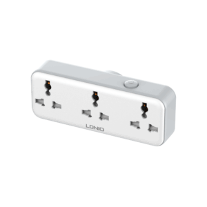 LDNIO 3 AC Outlets Portable Extension Power Socket SC3317