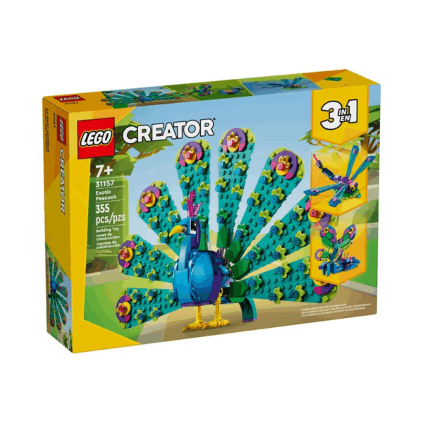 LEGO Creator 3 in 1 Exotic Peacock 31157