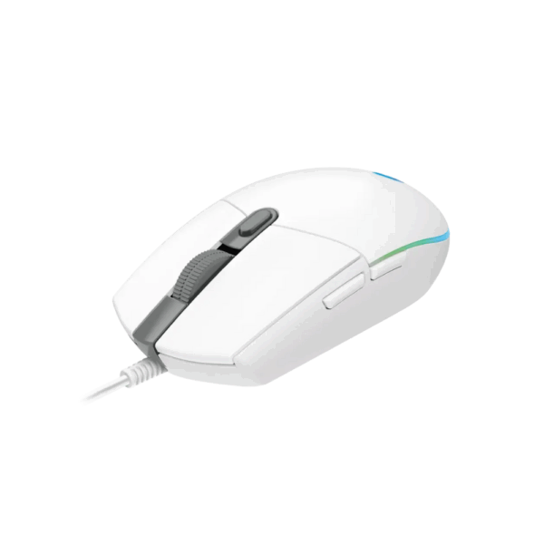 Logitech G203 LIGHTSYNC RGB 6 Button Gaming Mouse (White)