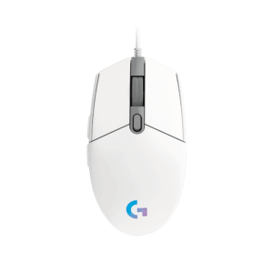 Logitech G203 LIGHTSYNC RGB 6 Button Gaming Mouse (White)