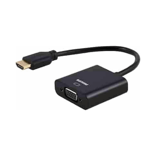 Philips HDMI To VGA Cable Converter With Audio SWR1620 Set-Top Box