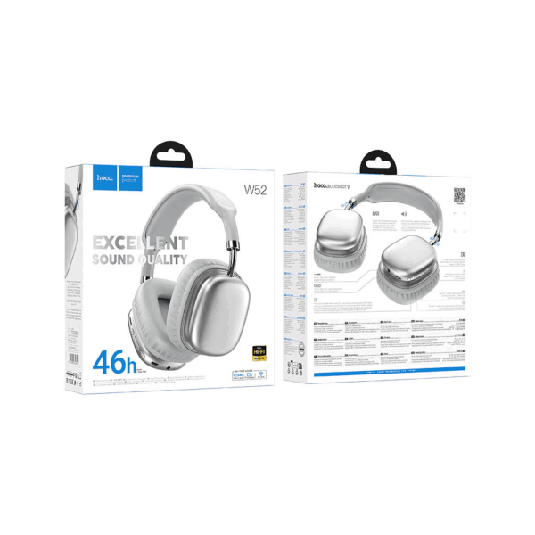 Hoco Wireless Headphones “W52 Wonderful” Silver