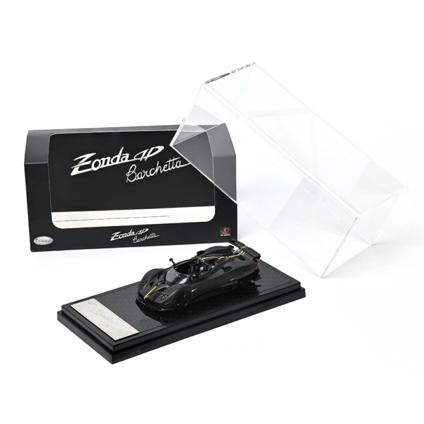 LCD 1/64 Pagani Zonda HP Barchetta (Carbon Black)