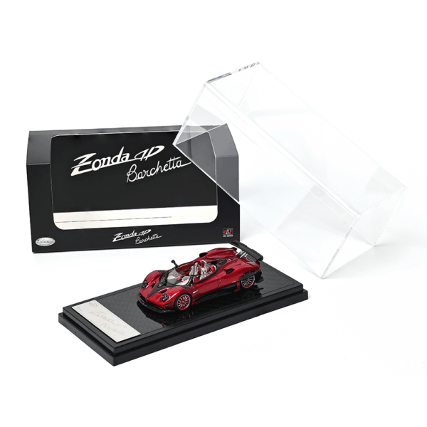 LCD 1/64 Pagani Zonda HP Barchetta (Red)