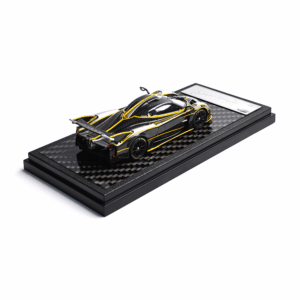 LCD 1/64 Pagani Huayra R (Black carbon and silver)