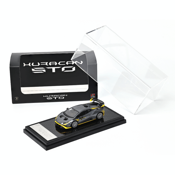 LCD 1/64 Lamborghini Huracan STO (Silver Grey)