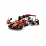 LEGO CITY F1 Pit Stop and Pit Crew with Ferrari Car 60443