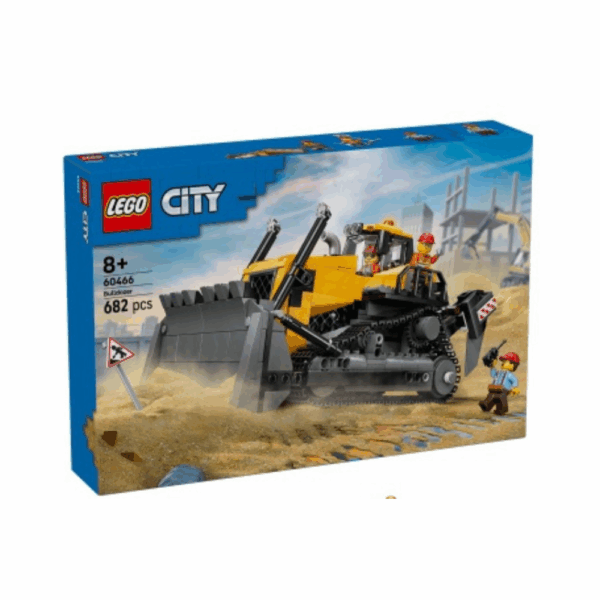 LEGO CITY Yellow Bulldozer 60466-5 LEGO CITY Yellow Bulldozer 60466
