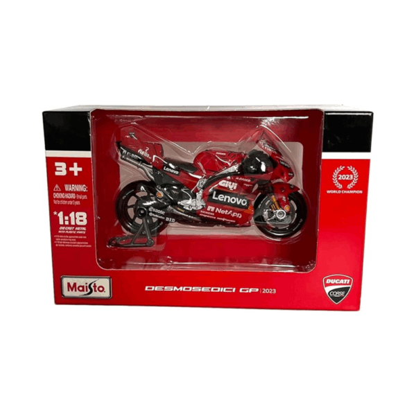 Maisto 1:18 Ducati Lenovo Team 2023 #1 Francesco Bagnaia 36396