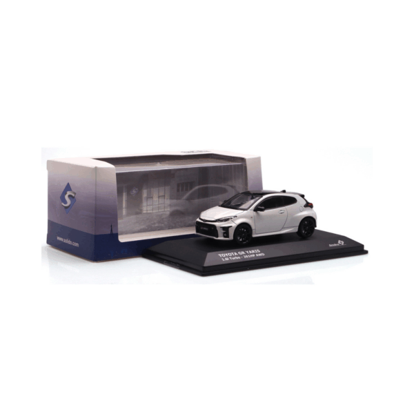Solido 143 Toyota Yaris GR - Platin White (2020)-3 Solido 1:43 Toyota Yaris GR - Platin White (2020)
