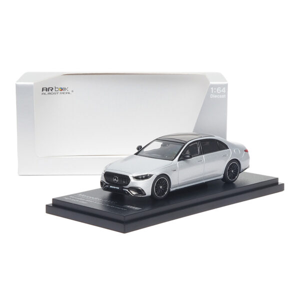 ARBOX 1/64 Mercedes-AMG S 63 E Performance - 2023 - High-tech Silver ARBOX 1/64 Mercedes-AMG S 63 E Performance - 2023 - High-tech Silver