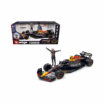 Bburago 124 F1 Model Car Red Bull RB19 #11 Sergio Perez with figure 18-28036